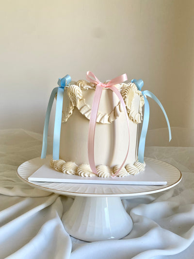 Gender Reveal Cake
