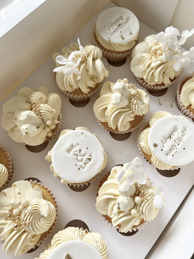 Elegant Cupcakes - Pack of 12