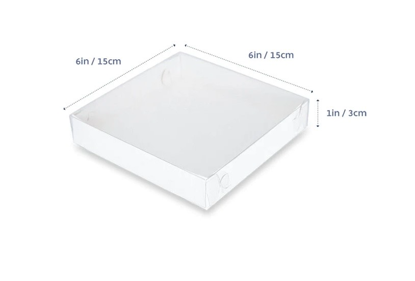 Loyal Brand Cookies Box - 6x6x3 inch