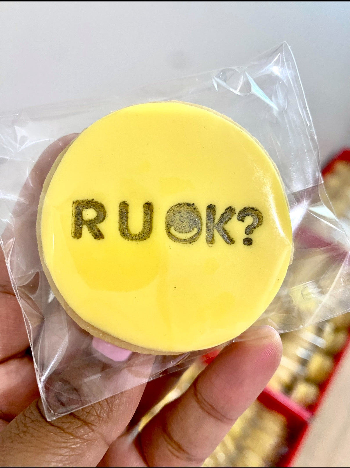 R U OK cookies